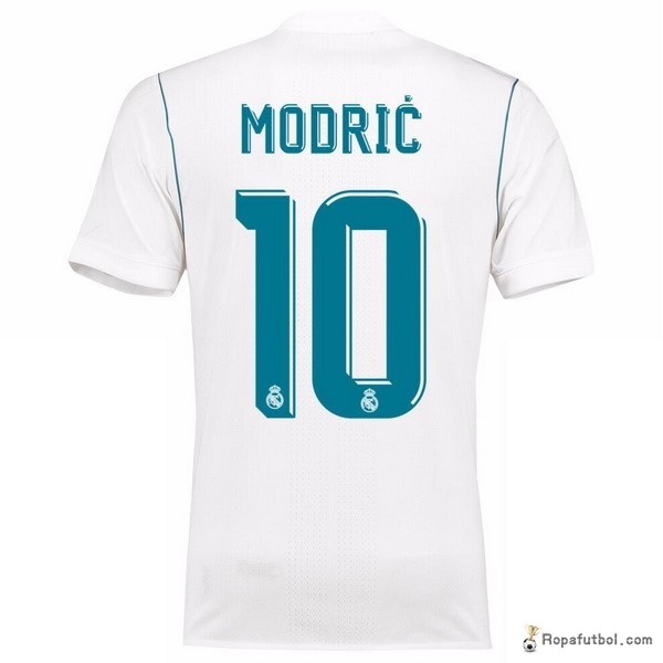 Camiseta Real Madrid Replica Primera Ropa Modric 2017/18